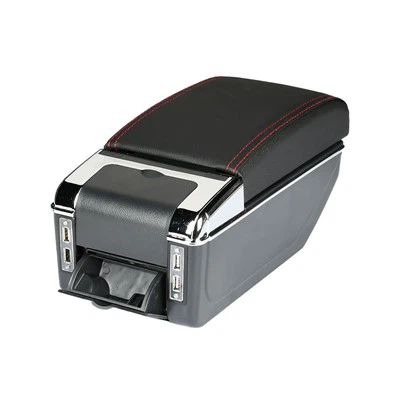 Universeller Auto-Mikrofaser-Armlehnenbox-Konsolenbehälter